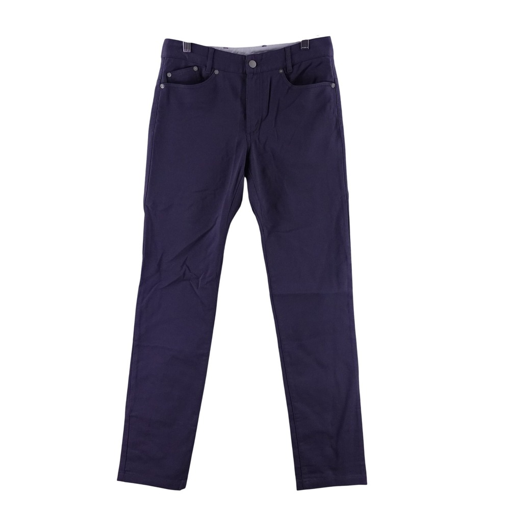 Outlier Mens 30x32 Slim Dungarees Navy Blue Workcloth Schoeller Canvas Pants